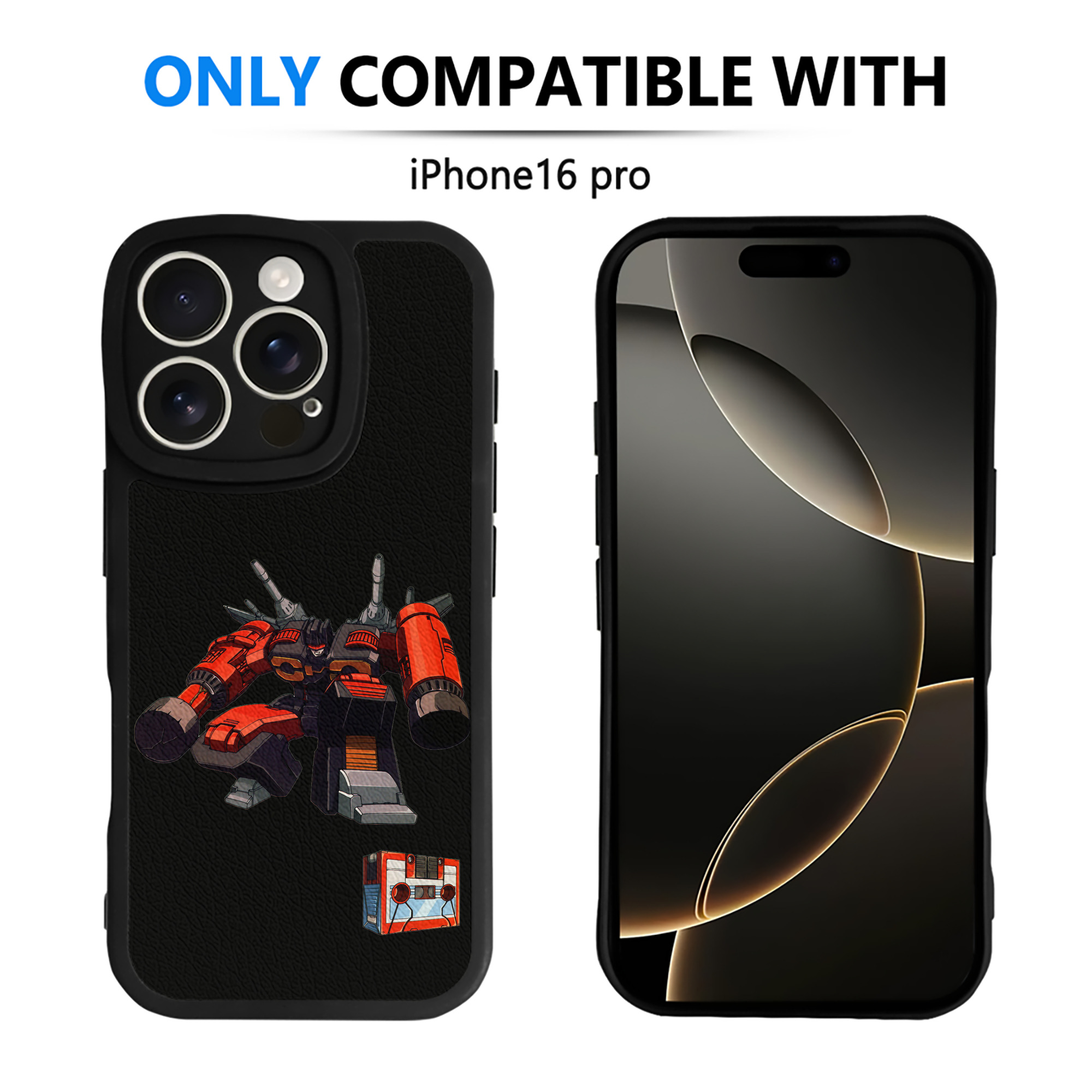 （画像用）  【iPhone 16シリーズ対応】シリコンスマホケース（レザー調） 材質：シリコン